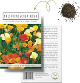 California Poppy Seed Mix (Eschscholzia californica) - Beautiful flowering poppies with a long flowering period for a colorful flower meadow (California Poppy)