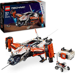 LEGO Technic Vtol Space Transporter LT81, Space Building Set, Space Toy, Spaceship, Mini Rover Playset, Gift for Boys and Girls Over 10 Years Old 42181 Building Sets Besuche den LEGO-Store Single