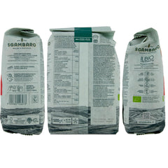 Organic pasta Trivelline N.47 - 500g with spelled flour, lentil flour and quinoa flour - Rich in protein, source of fiber and protein