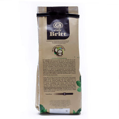 Café Britt® - Amestec Costa Rican Habitat Sloth Blend (340 g.) (Pachet de 1) Cafea Arabica în boabe întregi, Kosher, fără gluten, gourmet și prăjire medie închisă