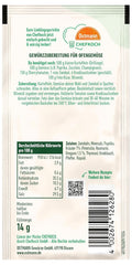 Ostmann Gewürze x Chefkoch - Ofengemüse Gewürzzubereitung | Abgestimmt auf 4 Portionen | Inklusive Schritt-für-Schritt-Rezept und Mengenangaben | 14 g im Beutel