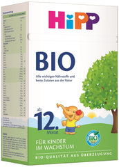 HiPP Organic Growth Milk (4 x 600g) After 12 Months with Calcium, Iron, Vitamin C and D for Growing Toddlers, Best Organic Quality