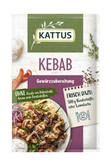 - Kebab Gewürzzubereitung | Seasoning for 3-4 Portions | Ohne Zusatz von Fefeextrakt, Aroma und Zusatzstoffen | 25 g in Bag