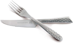 Weber Deluxe Steak Set, 6 pieces, Monobloc design stainless steel, extra sharp, ergonomic handle Kitchen Naty Shop