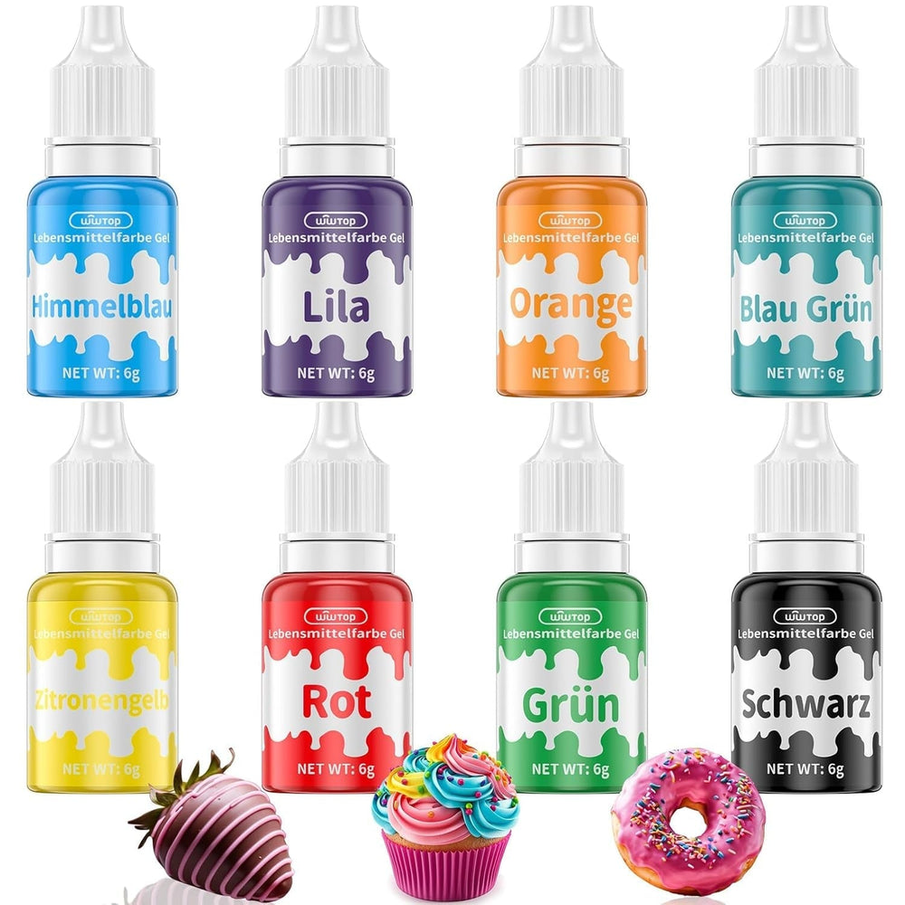 Food coloring gel, 6 grams or 10 grams Naty Shop
