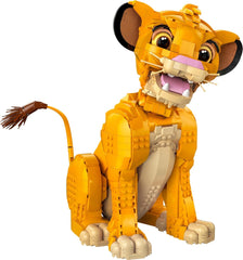 Lego ǀ Disney Simba, the young lion king, building toy for collection with creative animal figurines, relaxing activity for adults, gift idea for women 43247 Building sets Besuche den LEGO-Store