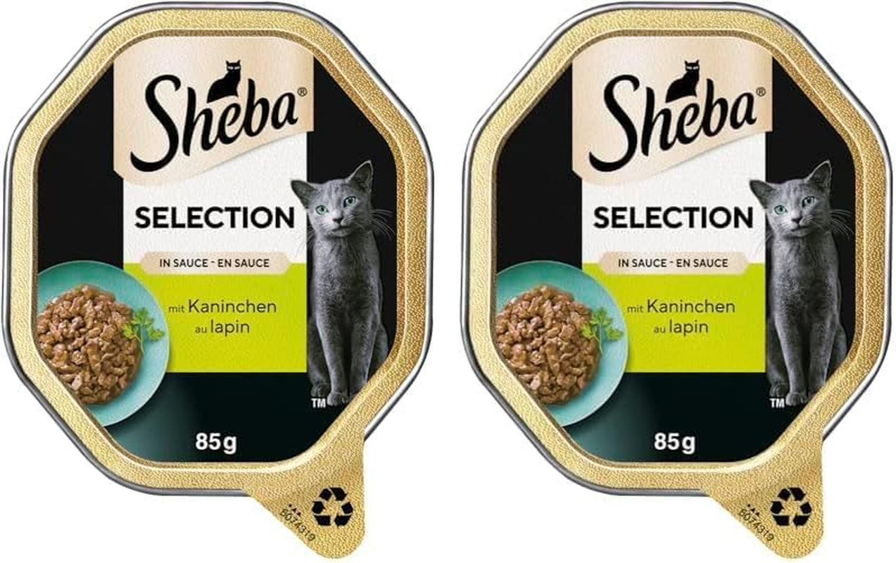 SHEBA Bowl Hrană umedă pentru pisici Selecție în sos Mușcături cu pui 2 X 11 X 85G