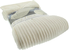 Covor de living Gözze în aspect de catifea, 150 X 200 cm, lână albă, 40067-00-150200 Paturi si Cuverturi Besuche den Gözze-Store