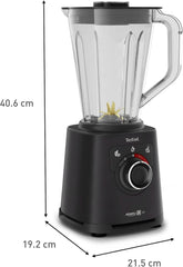 Tefal Perfectmix+ Standmixer, 3 Automatische Programme, Powelix-Klingentechnologie, Air Cooling System, 2 L Kapazität, Tritan-Behälter, Inkl. Spatel, Schwarz, BL88A831 Bucatarie Naty Shop