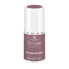 Oja UV alessandro Striplac Classic Rosy Wind – Delicată și de lungă durată – Îndepărtare ușoară datorită tehnologiei de îndepărtare peel-off – Vegană și cruelty-free – 8 ml