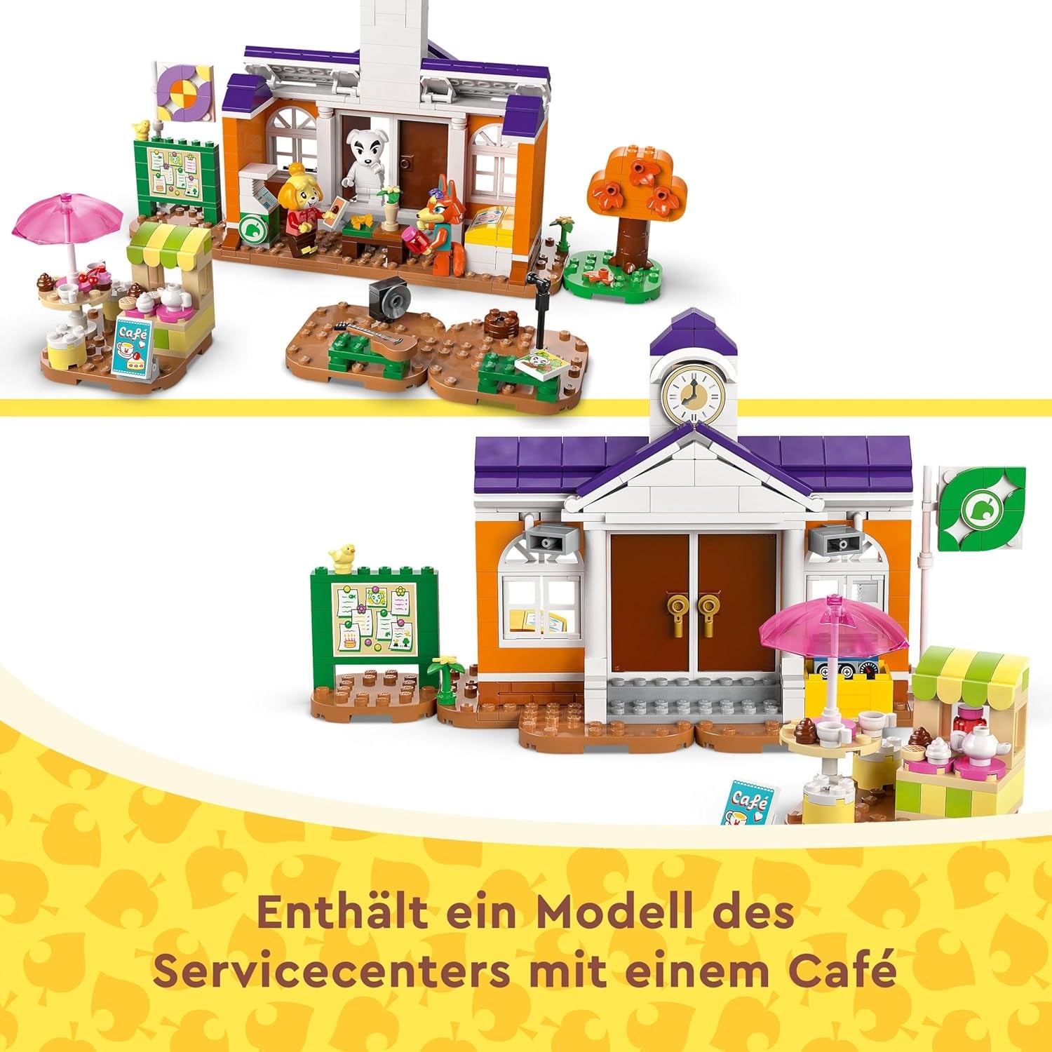 LEGO Animal Crossing K.K. se joacă la bâlci, jucărie de construcție cu cafenea și mașină din jocurile video, playset pentru fete și băieți de la 7 ani, cadou pentru copii 77052 Seturi de constructie Besuche den LEGO-Store