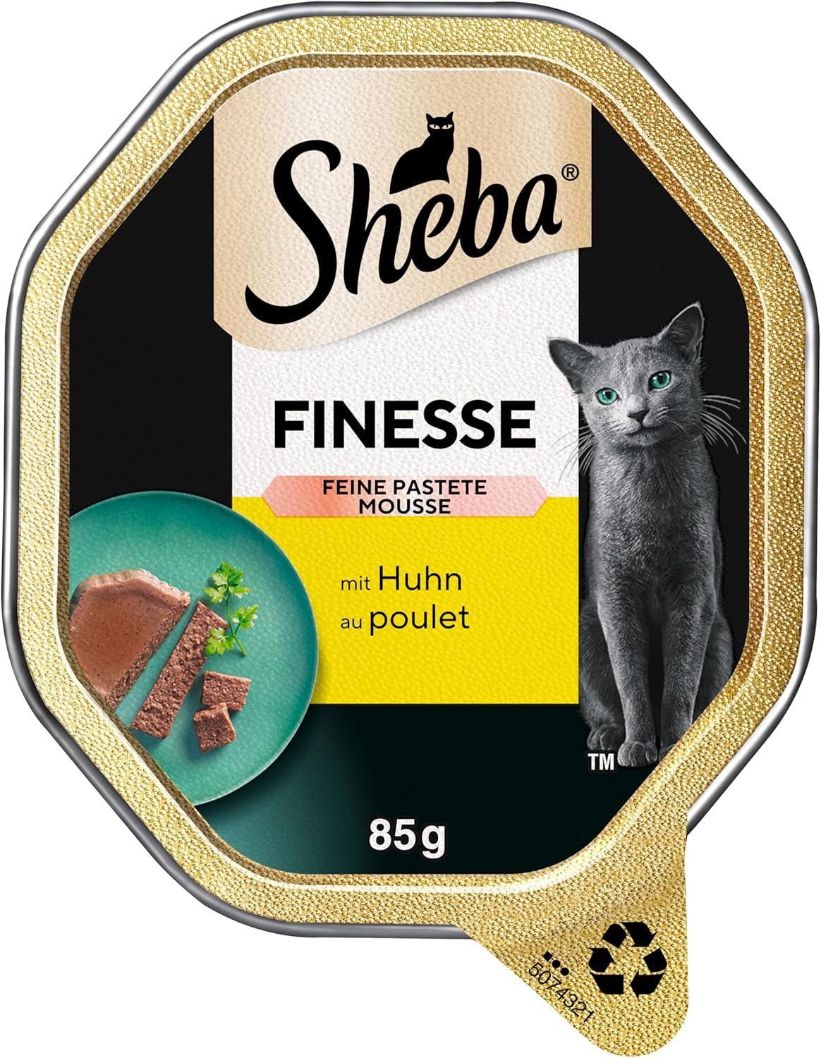 SHEBA Bowl Hrană umedă pentru pisici Finesse Fine Pâté With Chicken 22 X 85G