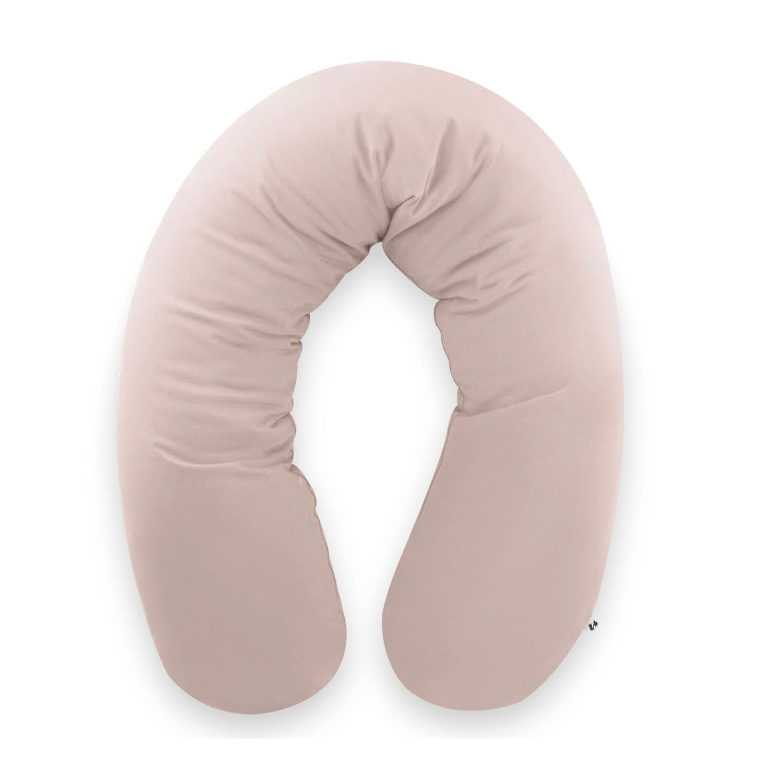 Pernă de alăptare Hauck pentru bebeluși cu umplutură Accesorii Hrana si Alaptare Bebe Naty Shop Smoky Pink Nurse N Care