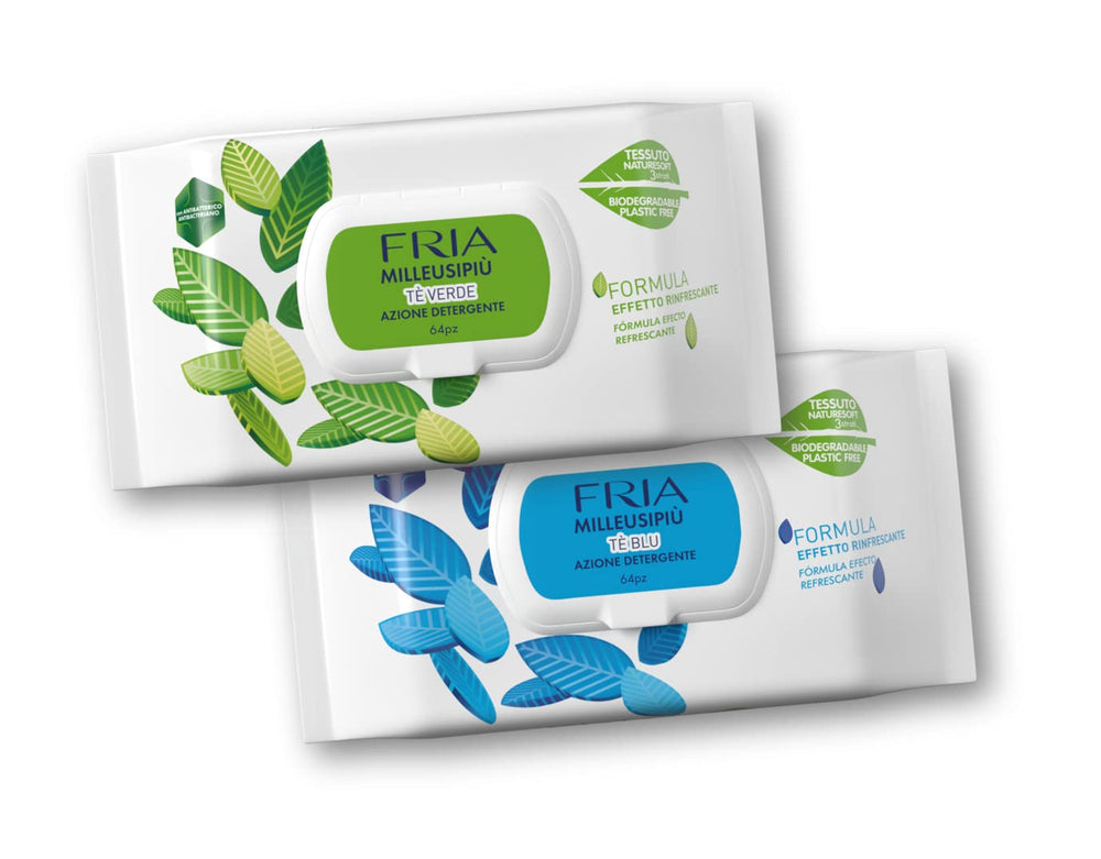 MilleusiPiu Maxi with lid, 64 wet wipes, 64 units