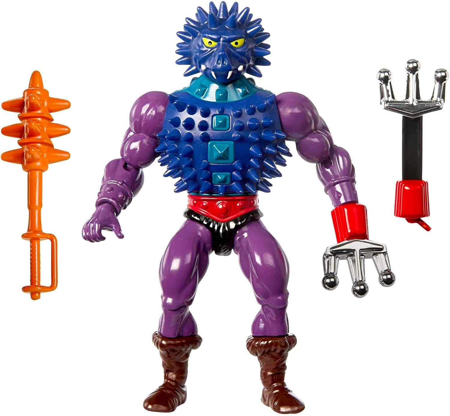 MASTERS of the UNIVERSE Action Figures - Colecție cu He-Man și Skeletor, 14 cm, 16 articulații, ambalaj retro, broșură mini-comic, pentru colecționari și copii de la 6 ani, HKM77 Action figures Naty Shop Spicor