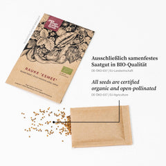 Plantele noastre preferate: Plante perene și flori de vară pentru iubitorii de flori (organice) - Set cadou de semințe cu 6 soiuri minunate pentru o explozie florală sălbatică - te face fericit!