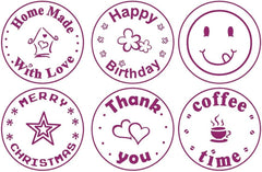 Rayher 28858000 Set de ștampile pentru fursecuri, 8 piese, cutie 1 set