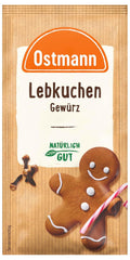 Ostmann Gewürze – Lebkuchen-Gewürz | Gewürzmischung für Leb- und Honigkuchen | Ideal for pastries & desserts in winter and Christmas time 15 g in Bag
