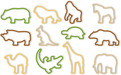 Set de forme pentru biscuiți Tescoma Delícia Kids Zoo, 12 piese