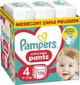 Pampers (Old Version), Pants Boys/Girls 4 176 pcs.