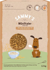 Sammy´S Müslitaler | Knusprig Gebackene Hundesnacks | 5-Korn-Müslitaler Für Deine Große Fellnase (Ab 30 Kg) | 1 Kg Cereals Naty Shop Default Title