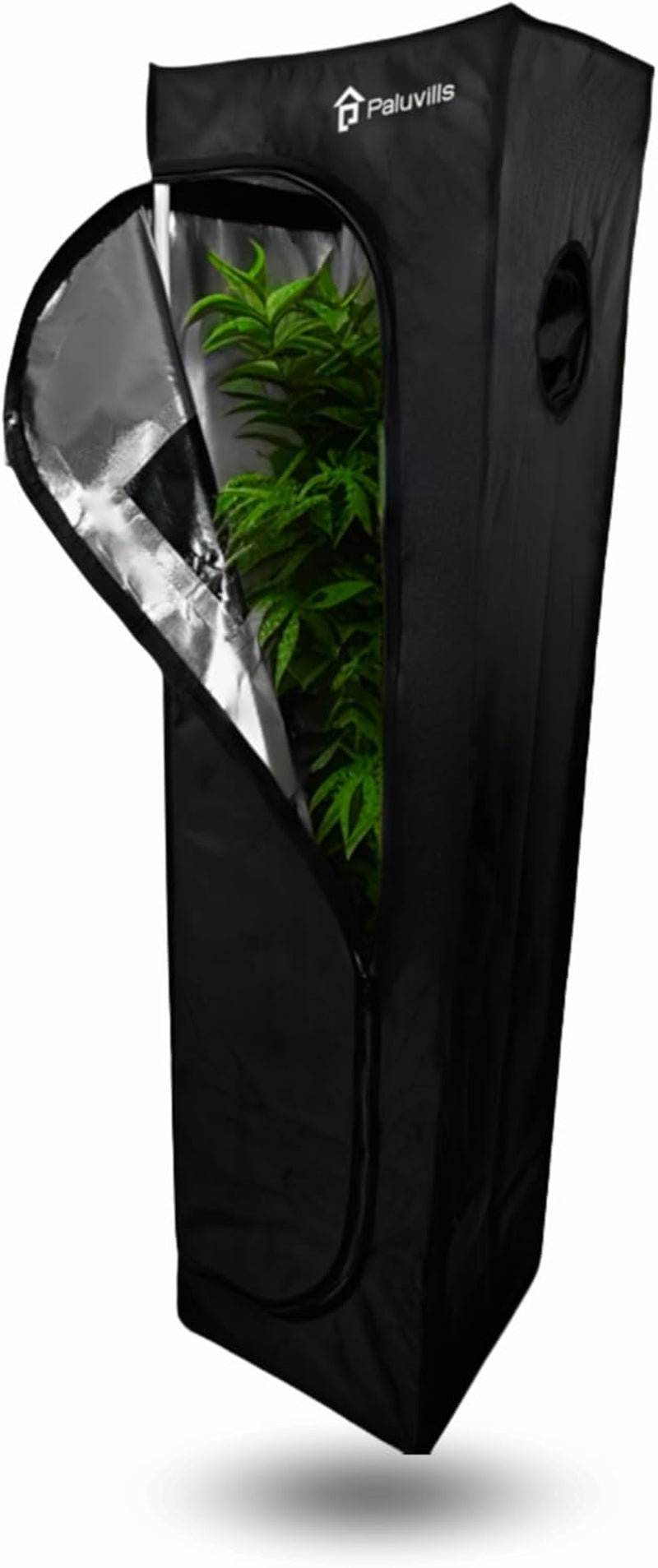 40x40x160cm Grow Tent with Cable Management System, Viewing Window, Metal Frame, 1680D Fabric, Grow Accessories Bag - Indoor Grow Box - Best Plant Propagation Greenhouse