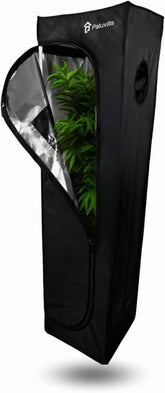 40x40x160cm Grow Tent with Cable Management System, Viewing Window, Metal Frame, 1680D Fabric, Grow Accessories Bag - Indoor Grow Box - Best Plant Propagation Greenhouse