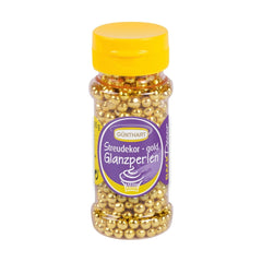 Günthart Backdecor, Gold Glitter Pearls, 65 grams Naty Shop 65 grams