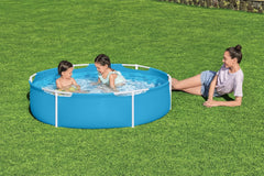 Piscină Bestway My First Frame Ø 152 x 38 cm, albastră, rotundă