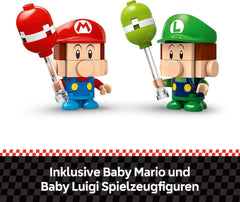 LEGO Mario Kart - Baby Mario Vs. Baby Luigi Nintendo Collectible Figures 2 Buildable Speedmen Toy Gift for Boys, Girls and Gamers Age 8+ Adventure Toy 72034 Building Sets Besuche den LEGO-Store