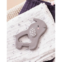 Jucărie de dentiție Noukie's elefant gri