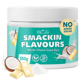 He-Ju, Powder with white chocolate and coconut flavor, 250 grams Aromas Naty Shop