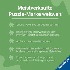 Ravensburger puzzle pentru copii - 13670 Unicorni în lumina lunii - Puzzle cu lumină de unicorn pentru copii cu vârsta de peste 6 ani, cu 100 de piese în format XXL, strălucește în întuneric Puzzle Naty Shop