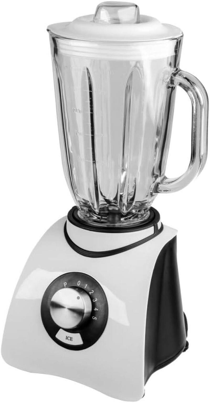 Gastroback 40898 Vital Basic, Mit Integrierter Ice-Crush Funktion, Leistungsstarker 600 Watt Motor Mixer, Kunststoff, 1.5 Liters, Weiß Kitchen Naty Shop