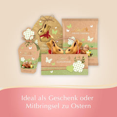 Lindt Ciocolată | Mini Ouă Ediție Nature | 170g | Amestec fin de mini ouă cu nuga, ciocolată cu lapte și trufe cu vanilie | Ciocolată de Paște | Ciocolată de Paște perfectă pentru a fi împărțită și savurată