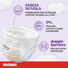 Huggies Ultra Comfort, Panty Diapers, Size 5 (12-17 kg), Pack of 68 Panty Diapers