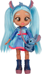 BFF by Cry Babies Disney Stitch, BFF Fashion Doll im Stitch-Outfit zum An- und Ausziehen, including Styling-Accessoires, Spielzeug und Geschenk für Kinder ab 3 Jahren