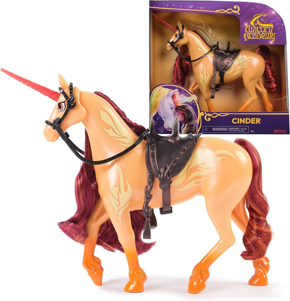 Unicorn Academy Spin Master 6073211, 2 Reitzubehör, 27,9 cm, kompatibel mit Valentina, Puppenspielzeug und Einhörnern, Mädchen