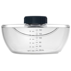 BÉABA, Sticlă pentru colectarea și depozitarea pompelor de lapte, 180 ml Accesorii Hrana si Alaptare Bebe Naty Shop