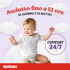 Huggies Ultra Comfort Diapers, Size 5 (12-17kg), 56 Pack