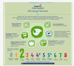 Premium diapers size 2, mini, 3-6 kg, 42 pieces