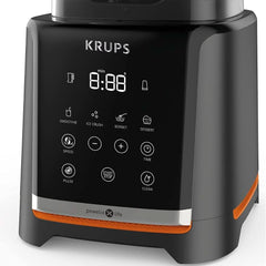 Krups Highspeed - Standmixer Infinymix KB9158 | 1600 W | 5 Automatic Programs + Manual Einstellung | Tritanbehälter | Incl. Rezeptheft | Smoothies, Shakes, Crushed Ice | Schwarz Kitchen Naty Shop