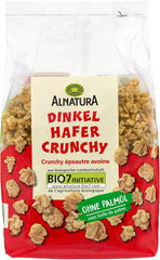 Crunchy with spelled and organic oats, 375g