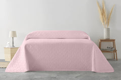 LISO - Bedspread for 105 Cm - Bouti Bed Bedspread - Spring and Summer - 200X260 Cm - Pink Beds and Blankets Besuche den Degrees home-Store