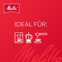 Melitta Barista Classic Crema Forte, Ganze Kaffee-Bohnen 1kg, ungemahlen, Kaffeebohnen für Kaffee-Vollautomat, kräftige Röstung, Stärke 4