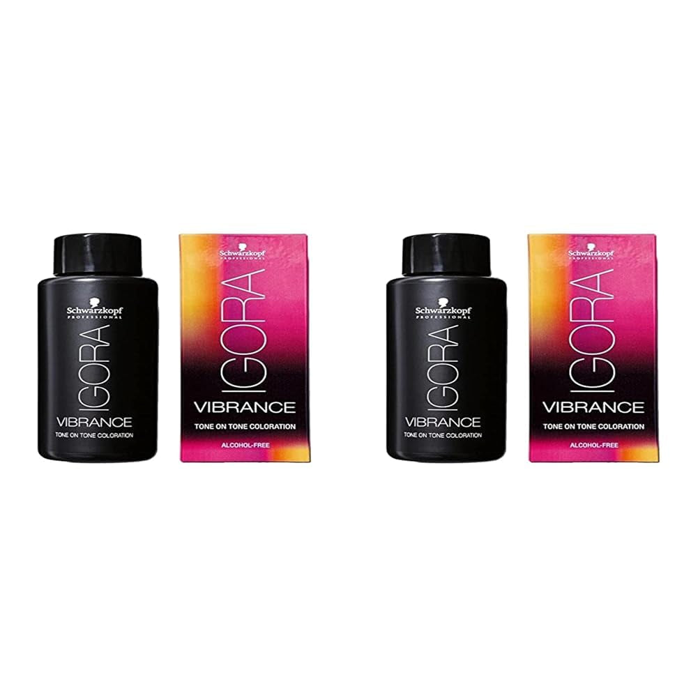 Schwarzkopf Igora Royal Premium Colorant pentru păr 60 g Vopsea pentru par Naty Shop 6-46 Blond închis Bej Ciocolată 60 ml (pachet de 2)
