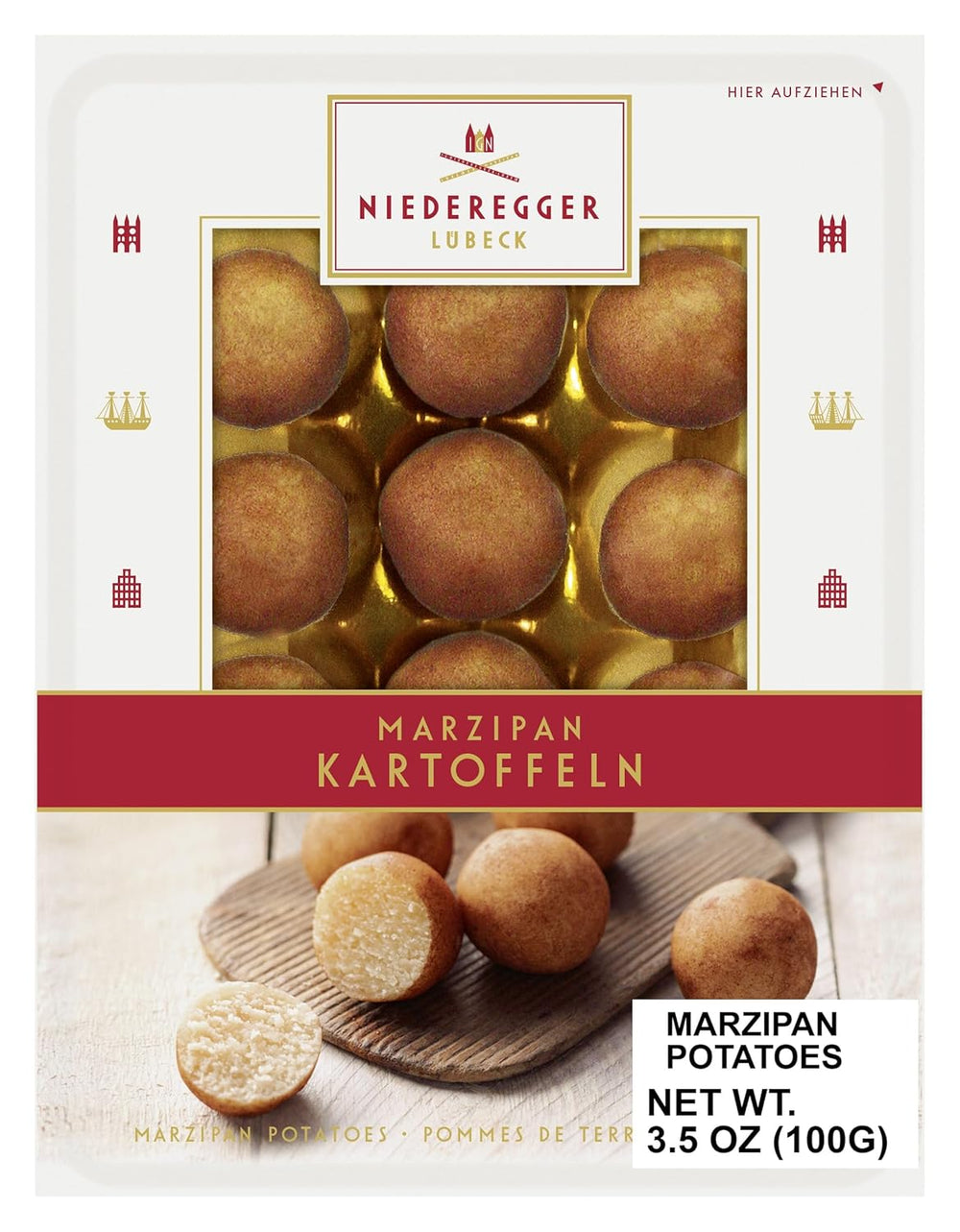 Potatoes with Niederegger marzipan 100g