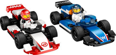 LEGO City F1 Williams Racing and Haas F1 Racing Cars - Formula 1 toy with buildable cars and 2 racing driver minifigures - Small gift ideas for boys and girls from 4 years 60464 Building sets Beuche den LEGO-Store