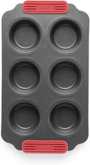 Lékué Muffin-Backform, Antihaftbeschichte, Metall, 6 Mulden Molds and baking trays Naty Shop