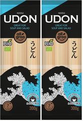 Tăiței de grâu organici Allgroo, Udon, CN-BIO-154-1 x 300 g
